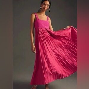 Anthropologie x Mare Mare Pleated Maxi Dress